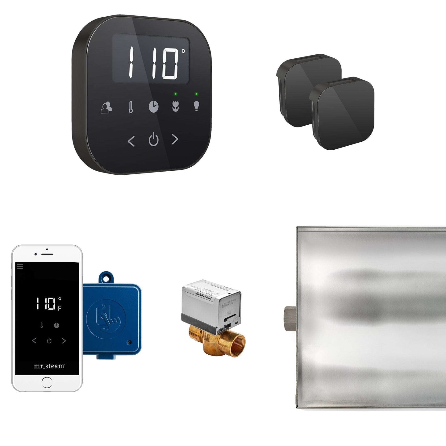 Mr. Steam AirButler Max Steam Generator Control Bundle - ABUTLERXB-BB