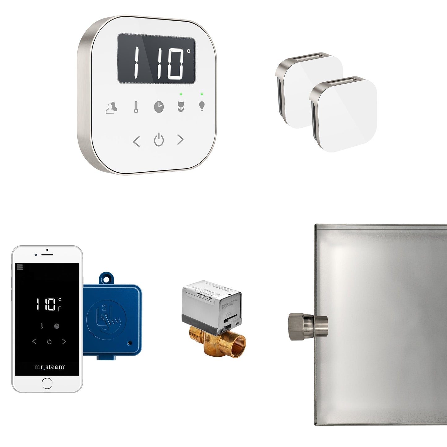 Mr. Steam AirButler Max Steam Generator Control Bundle - ABUTLERXB-BB
