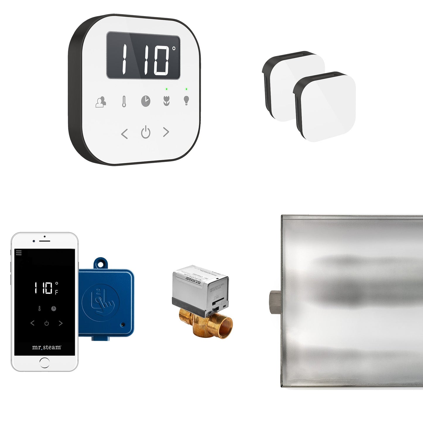 Mr. Steam AirButler Max Steam Generator Control Bundle - ABUTLERXB-BB
