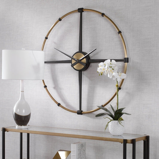 Uttermost Captain Industrial Wall Clock 06462 - 06462