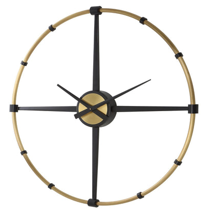 Uttermost Captain Industrial Wall Clock 06462 - 06462