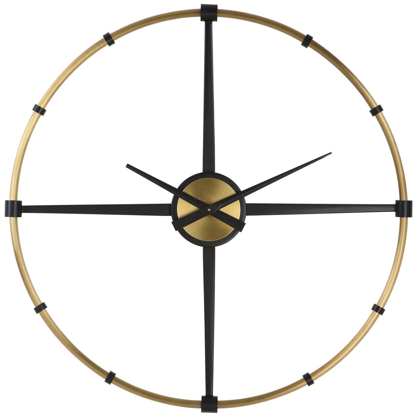 Uttermost Captain Industrial Wall Clock 06462 - 06462