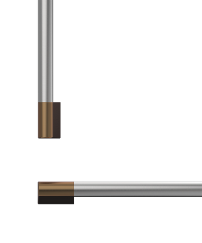 Fisher Paykel Professional Round Flush Handle Kit for Integrated Freezer, 24" Other - AHP3RD2484WDC