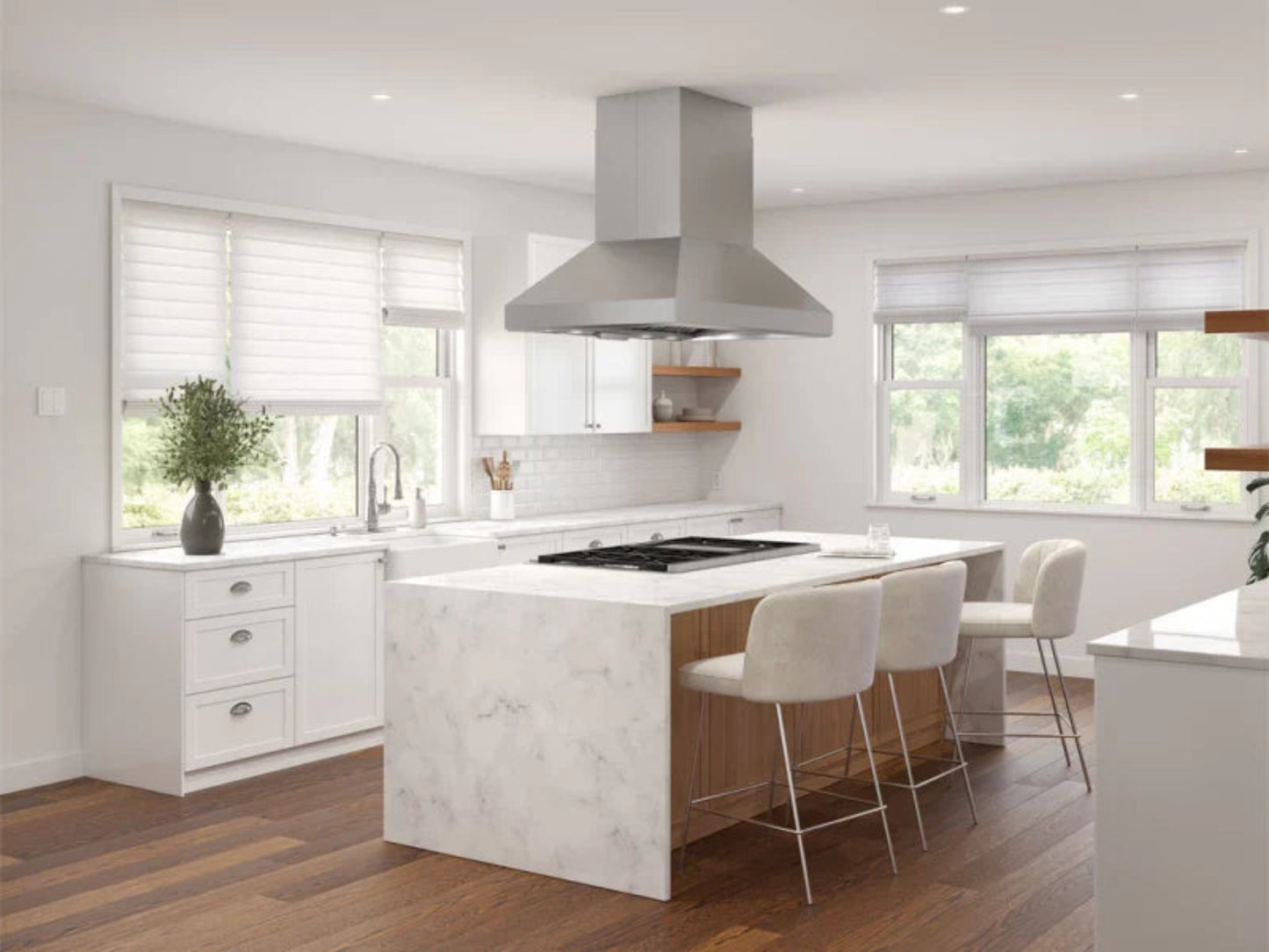 Zephyr AK7748BS 48" Titan Island Stainless Steel - AK7748BS