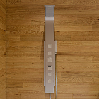 ALFI Modern Stainless Steel Shower Panel with 4 Body Sprays -  ABSP10