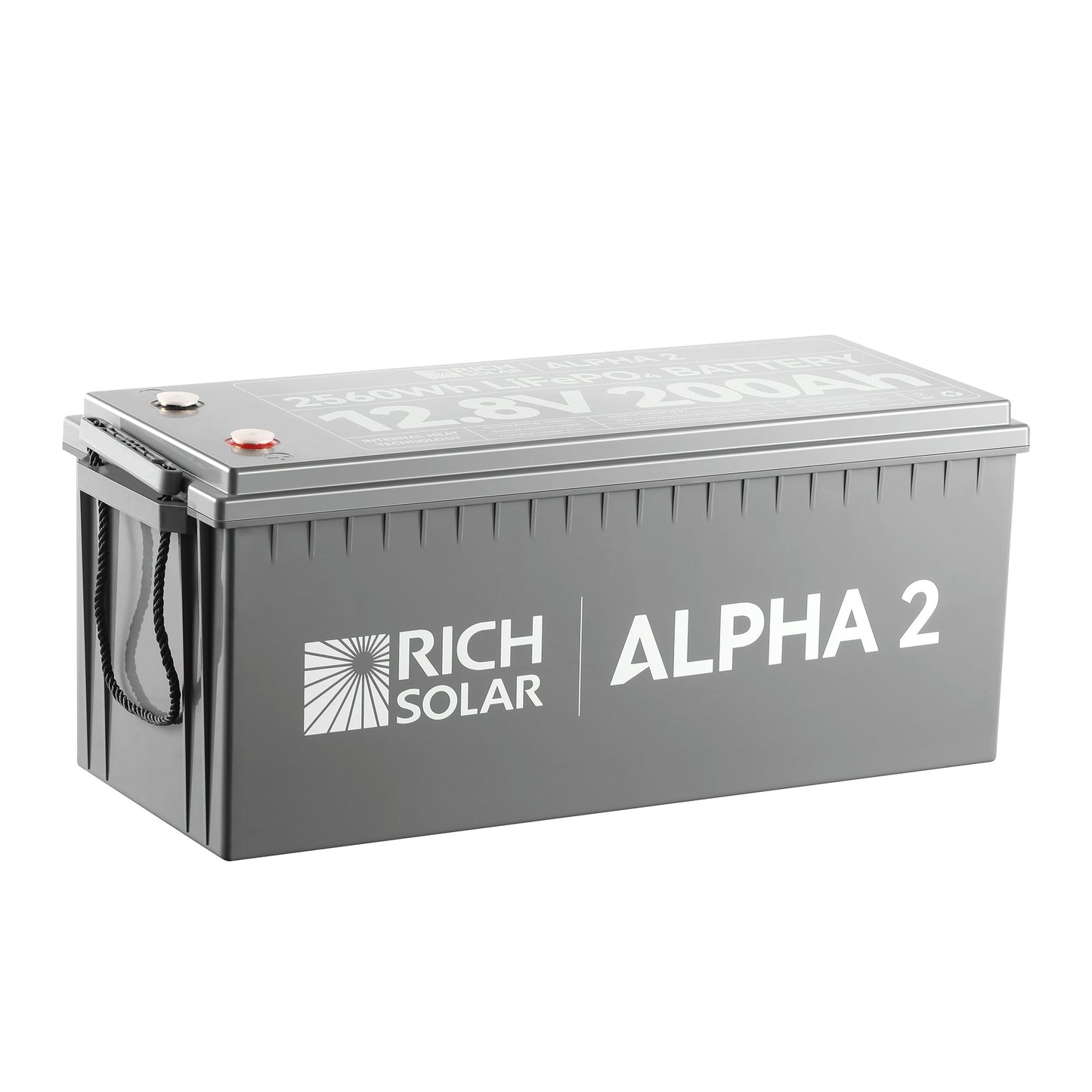 Rich Solar 2 | 12V 200Ah LiFePO4 Battery | Powerful 12V Lithium Battery for RVs, Trailers, Vans, Boats, Off-Grid | 5,000 Lifetime  - RS-B122SCycles | Bluetooth and Internal Heat Technology
