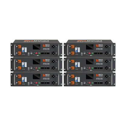 ALPHA 5 PRO | 51.2V 100Ah LiFePO4 Battery | Premium 48V Server Rack Lithium Battery for Residential, Commercial, RVs, Off-Grid | 7,000 Lifetime Cycles | 10 Year Warranty | UL1973, UL9540A Certified