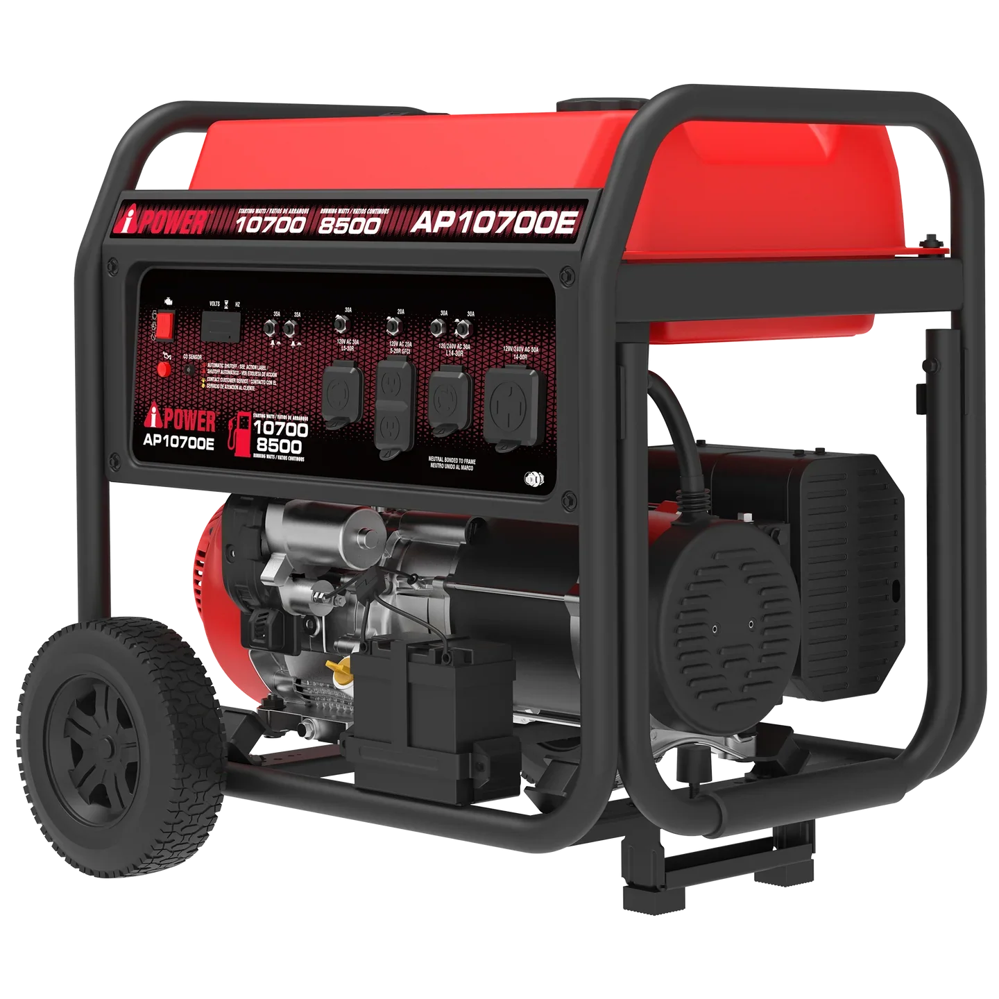 A-iPower 8500W/10700W Generator Gas CO Sensor Electric Start New - AP10700E
