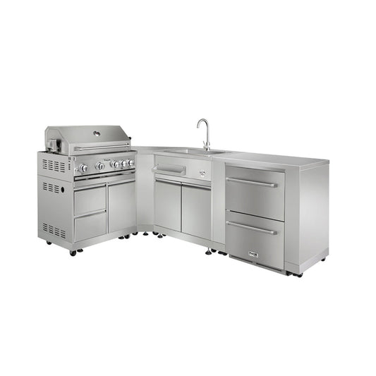 Thor Kitchen 6-Piece Outdoor Kitchen Propane Gas Grill Package - AP6-MK-RDLP