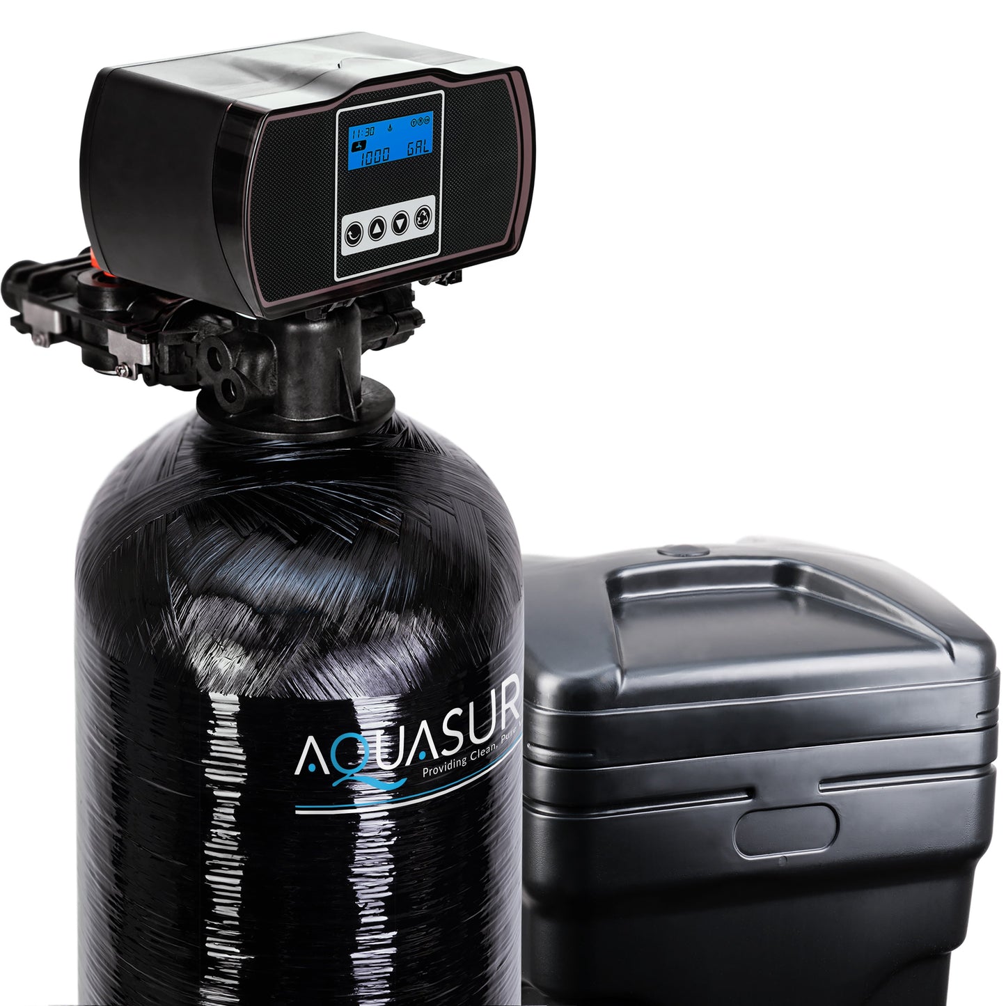 Aquasure  Series | 64,000 Grains Water Softener w/ Fine Mesh Resin - AS-HS64FM