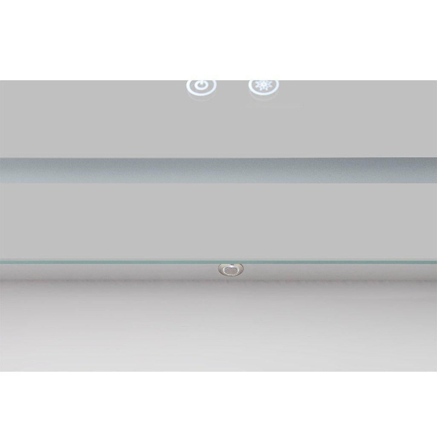 Aquadom Daytona  24" x 36" Rectangle  Ultra-Slim Frame LED Lighted Bathroom Mirror With Defogger - D-2436-N