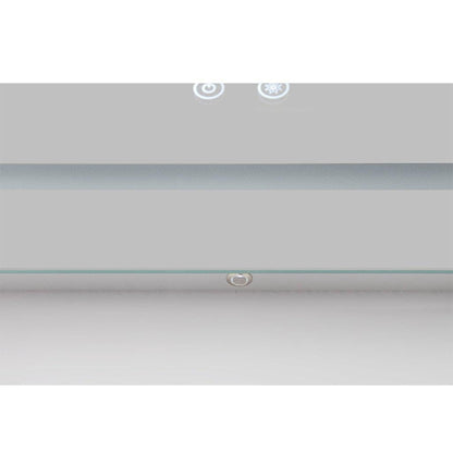 Aquadom Daytona  24" x 30" Rectangle Ultra-Slim Framed LED Lighted Bathroom Mirror With Defogger - D-2430-N