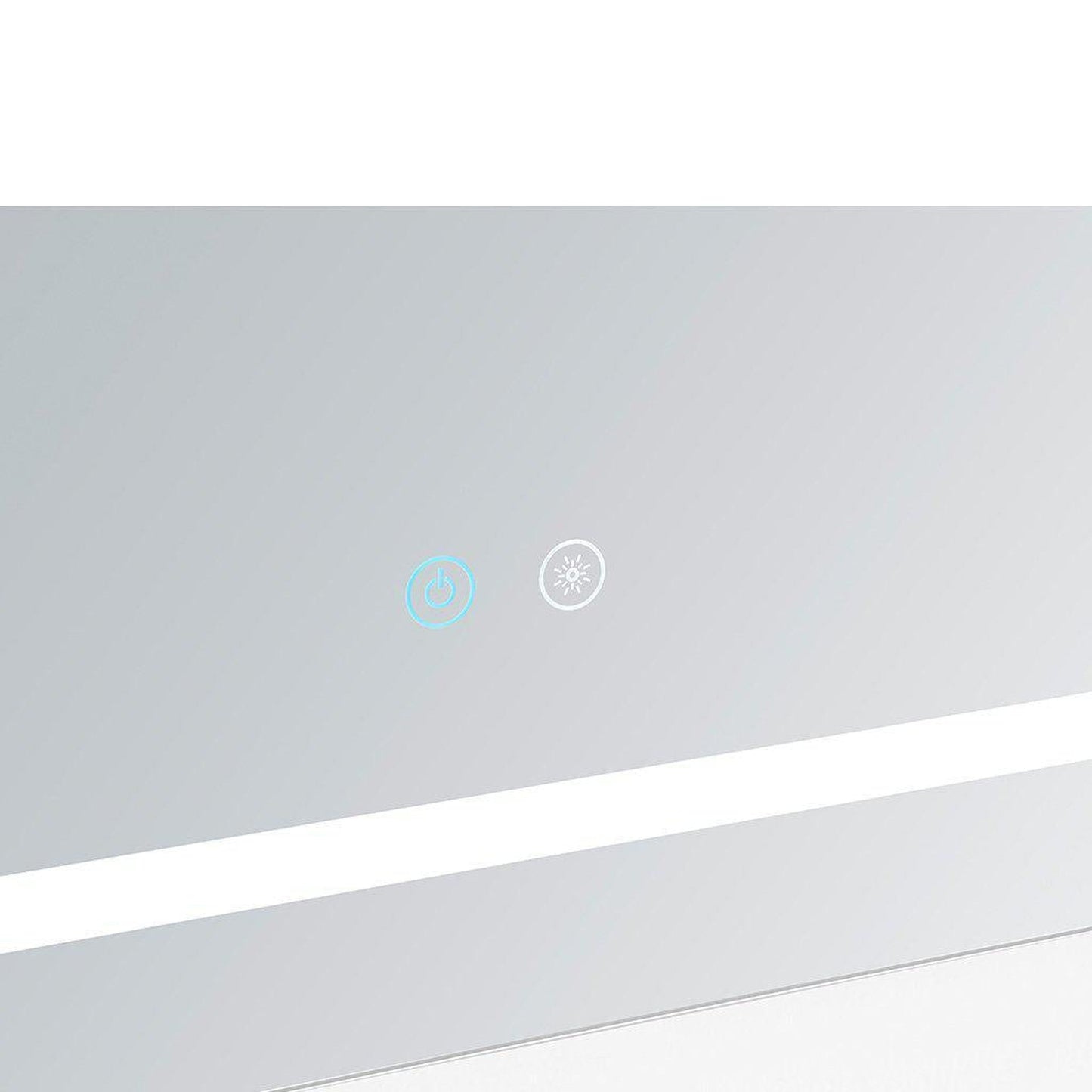 Aquadom Daytona  24" x 30" Rectangle Ultra-Slim Framed LED Lighted Bathroom Mirror With Defogger - D-2430-N