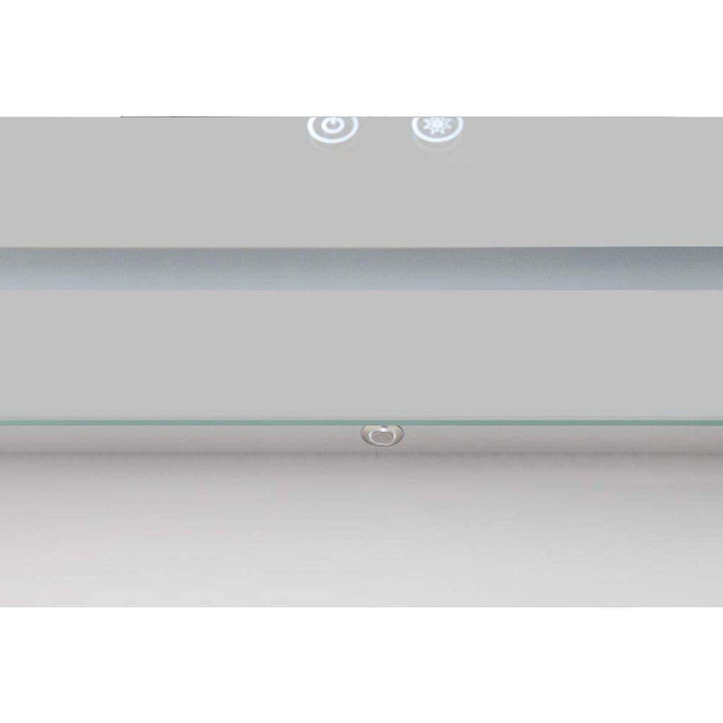 Aquadom Daytona 48" x 30" Rectangle  Ultra-Slim Frame LED Lighted Bathroom Mirror With Defogger - D-4830-N