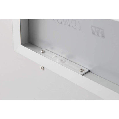 Aquadom Daytona 48" x 36" Rectangle  Ultra-Slim Frame LED Lighted Bathroom Mirror With Defogger - D-4836-N