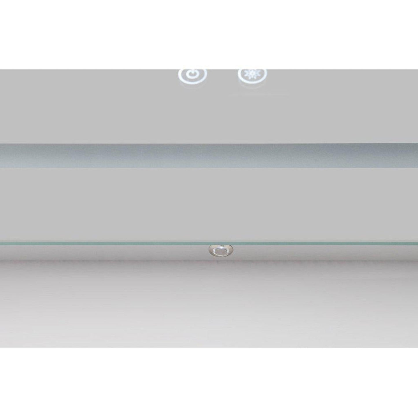 Aquadom Daytona 60" x 36" Rectangle Ultra-Slim Frame LED Lighted Bathroom Mirror With Defogger