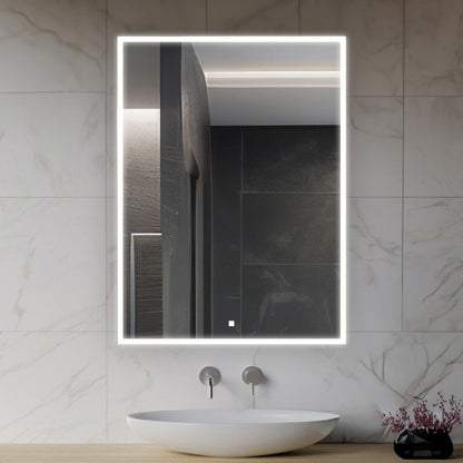 Aquadom Edge 20" x 32" LED Lighted Mirror - E-2032-N
