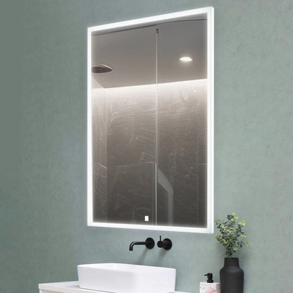 Aquadom Edge 24" x 32" LED Lighted Mirror - E-2432-N