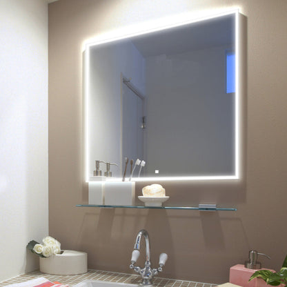 Aquadom Edge 30" x 32" LED Lighted Mirror  - E-3032-N