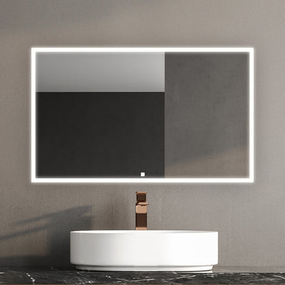 Aquadom Edge 40" x 32" LED Lighted Mirror - E-4032-N