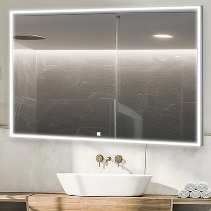 Aquadom Edge 48" x 32" LED Lighted Mirror - E-4832-N