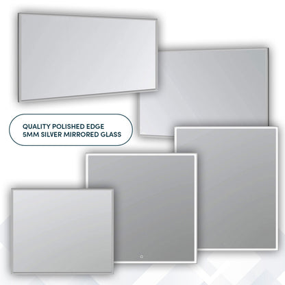 Aquadom Edge 96" x 32" LED Lighted Mirror - E-9632-N