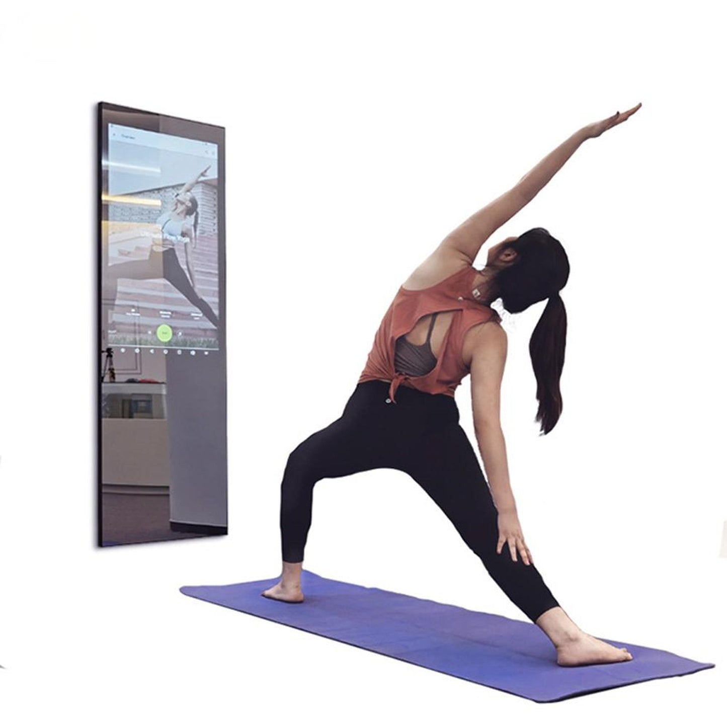 Aquadom Energy 18" X 48" Smart Fitness Mirror - NRG-1848