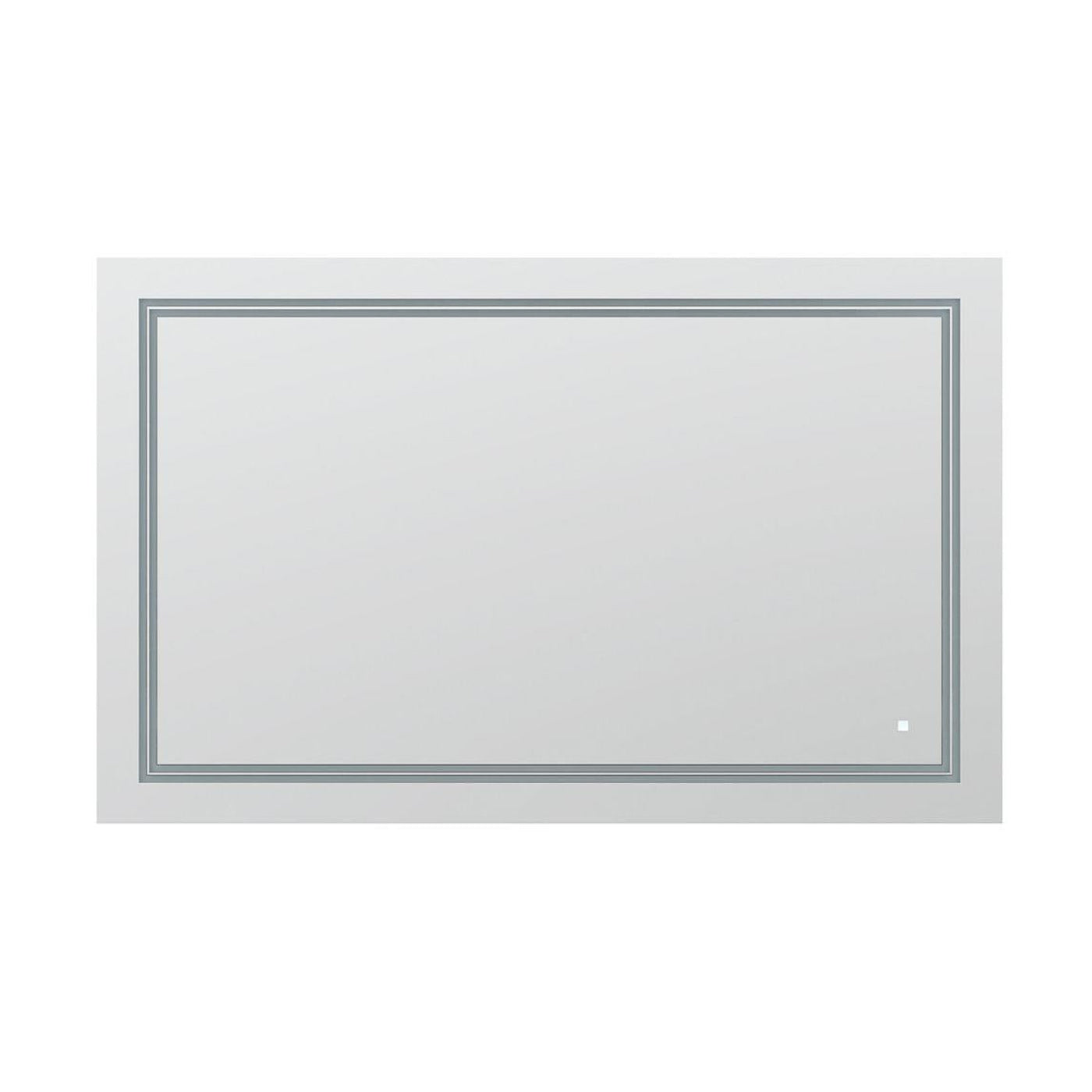 Aquadom SOHO 40" x 30" Rectangle Ultra-Slim Frame LED Lighted Bathroom Mirror With Defogger - S-4030-N