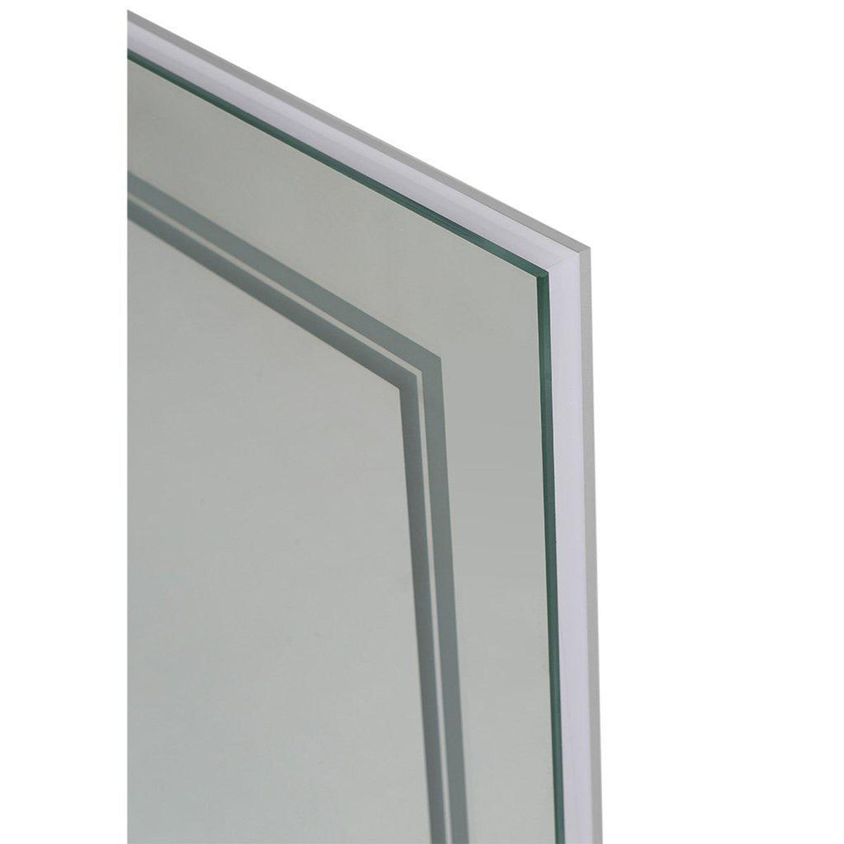 Aquadom SOHO 60" x 30" Rectangular Ultra-Slim Frame LED Lighted Bathroom Mirror With Defogger - S-6030-N
