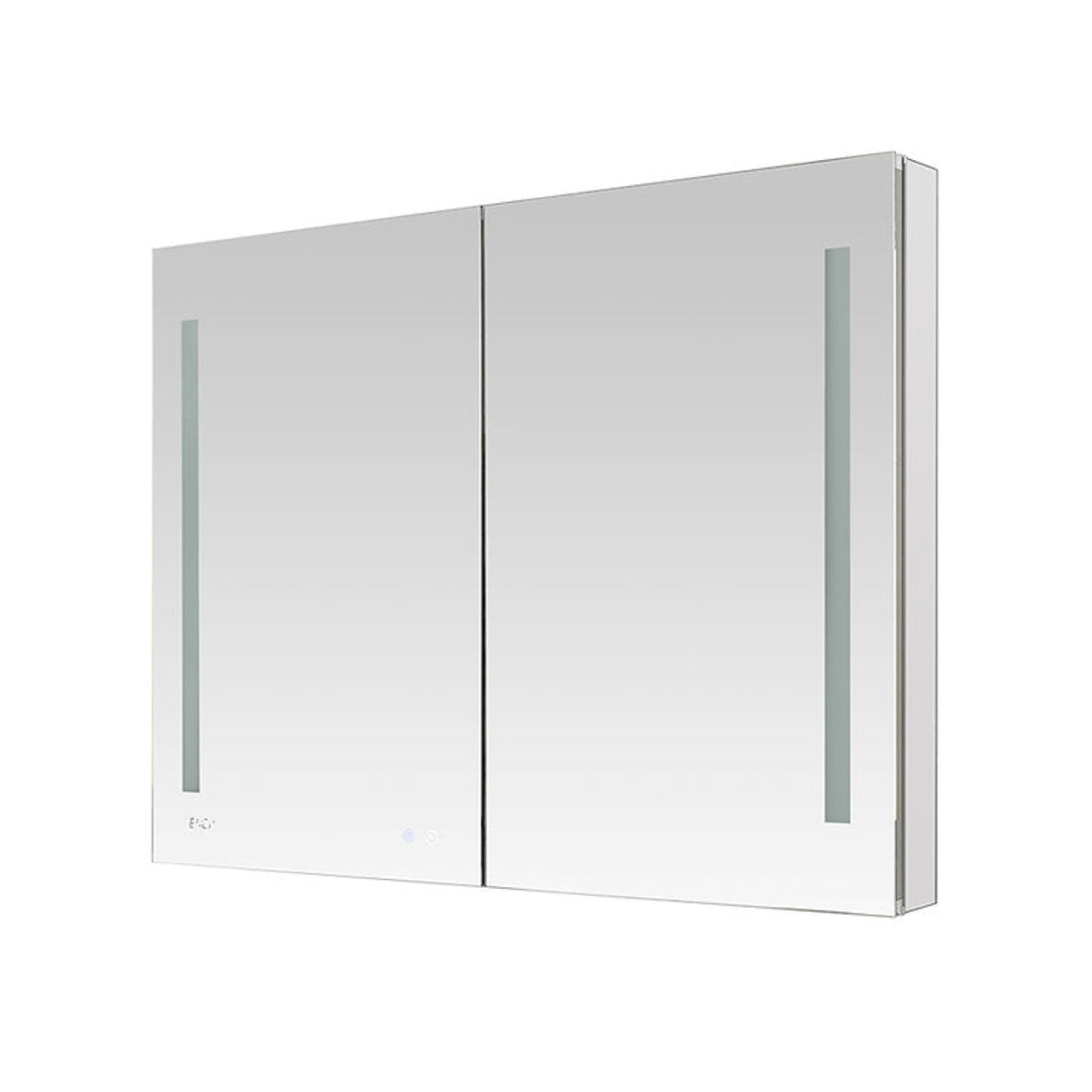 Aquadom Signature Royale 48" x 36" LED Lighted Medicine Cabinet With Defogger, Integrated LED 3X Magnifying Mirror and Electrical Outlet With USB - SR-4836-N