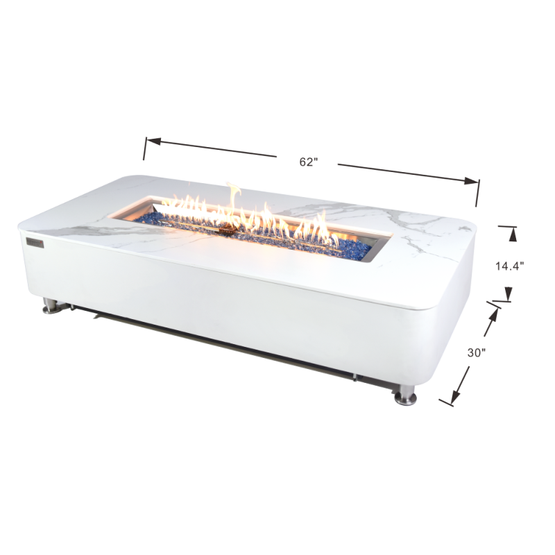 Athens Fire Table Dimensions