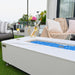 Athens Fire Table Outdoor Closeup