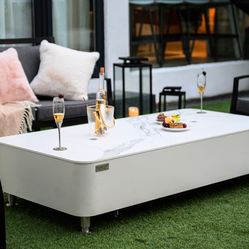 Athens Fire Table Outdoor with Lid