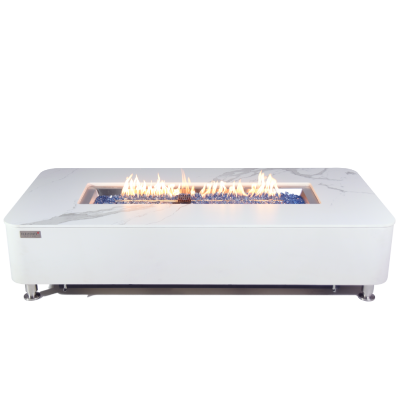 Athens Fire Table with Flame