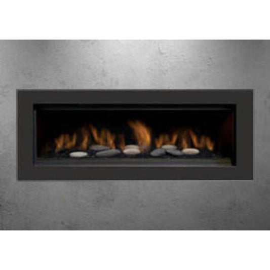 Sierra Flame" Natural Gas or Liquid Propane Direct Vent Linear Fireplace - AUSTIN-65G-NG-DELUXE