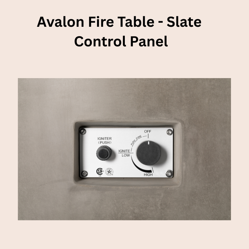 Pyromania Avalon Fire Table