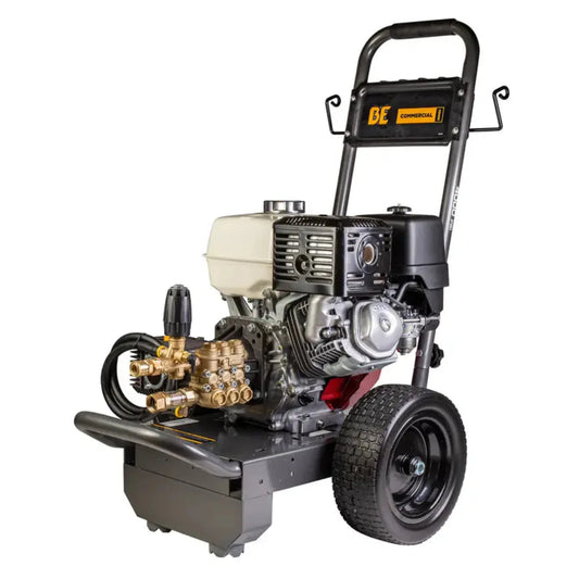 BE Power Equipment B3013HCS 3,000 PSI - 5.0 GPM Gas Pressure Washer with Honda GX390 Engine and Comet Triplex Pump - PowerGen USA