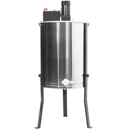 VIVO Electric 4 to 8 Frame Stainless Steel Honey Extractor - BEE-V004E