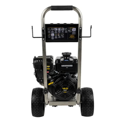 BE Power 4,400 PSI - 4.0 GPM PRESSURE WASHER WITH VANGUARD 400 ENGINE - PowerGen USA - B4414VSAS