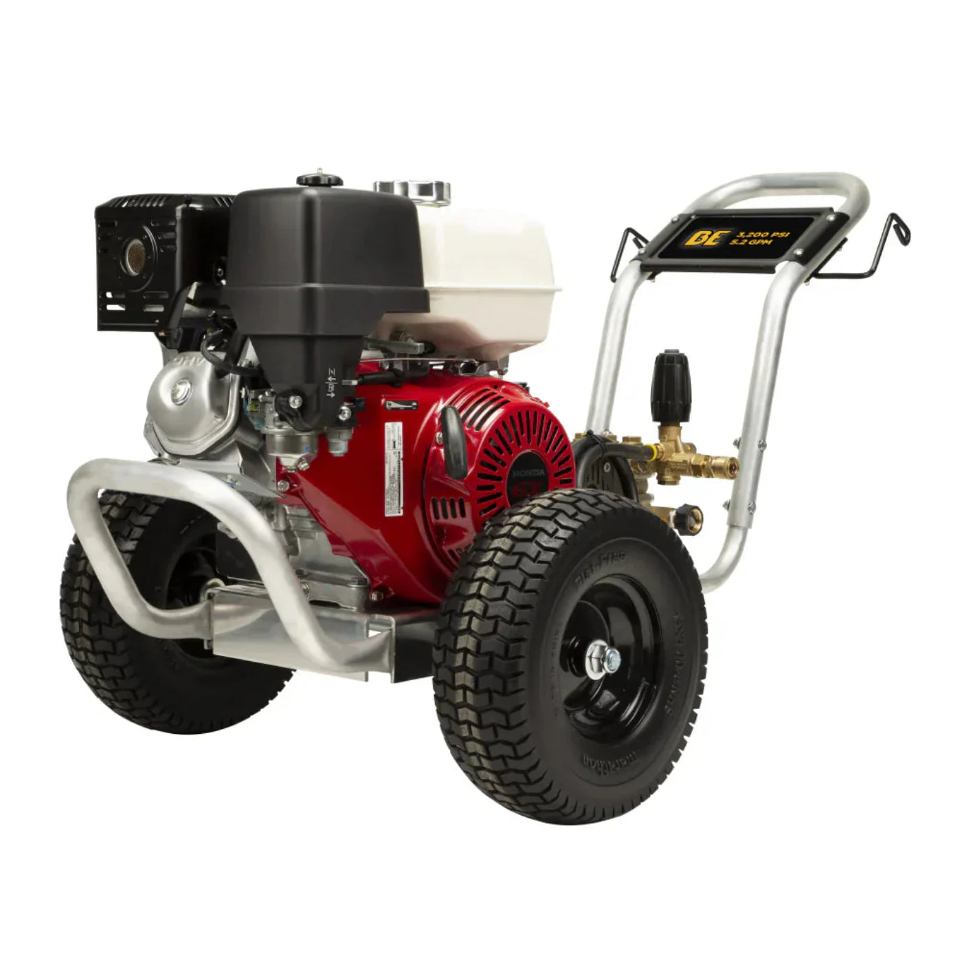 BE POWER 3,200 PSI 5.2 GPM Cold Water Gas Pressure Washer - B3213HABCS
