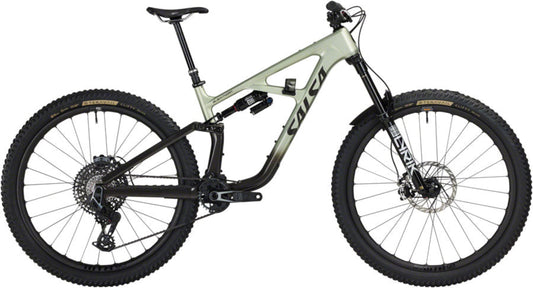 NEW* Salsa Blackthorn 145 C X0 AXS Transmission Full Suspension All-Mountain Bike - 29", Carbon, Coffee Black / Sage, SM, GRADE A - LIKE NEW - 210000074571