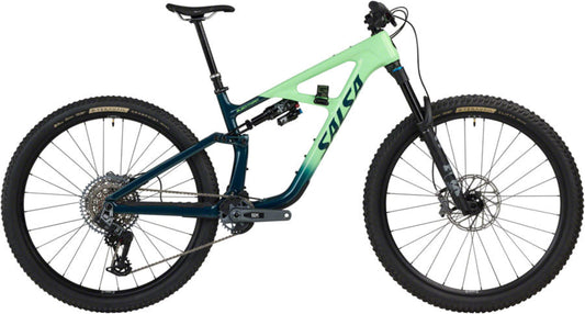 NEW* Salsa Blackthorn 125 C GX AXS Transmission Full Suspension Trail Mountain Bike - 29", Carbon, Slate / Citrus, XL, GRADE A - LIKE NEW  - 210000074561