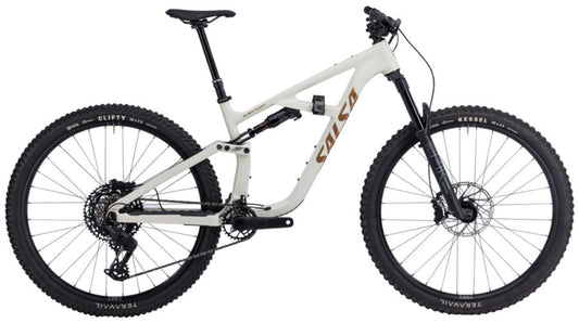 NEW Salsa Blackthorn 125 Eagle 70 Transmission Full Suspension Trail Mountain Bike - 29", Aluminum, Vapor Gray - 210000074735