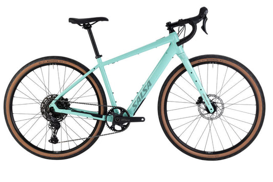 NEW Salsa Confluence Drop Bar CUES 11 Gravel eBike - 700c, Aluminum, Spearmint Green - 210000074636