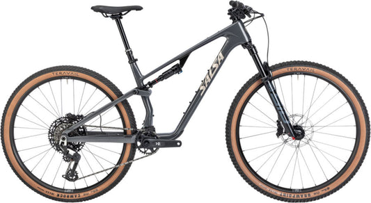 NEW Salsa Spearfish C Eagle 90 Full Suspension XC Mountain Bike - 29", Carbon, Graphite Gray - 210000074697