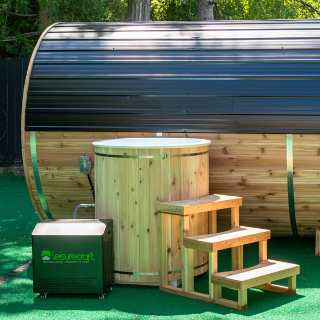 Baltic Cold Plunge Tub Barrel Metal
