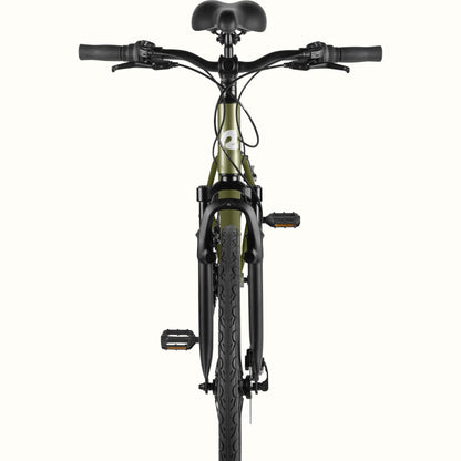 Retrospec Barron Plus Comfort Hybrid Bike - 21 Speed - 6059
