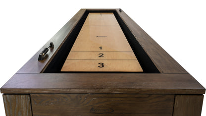 Legacy Billiards Baylor 9 Ft Shuffleboard - Rustic Series - 106707