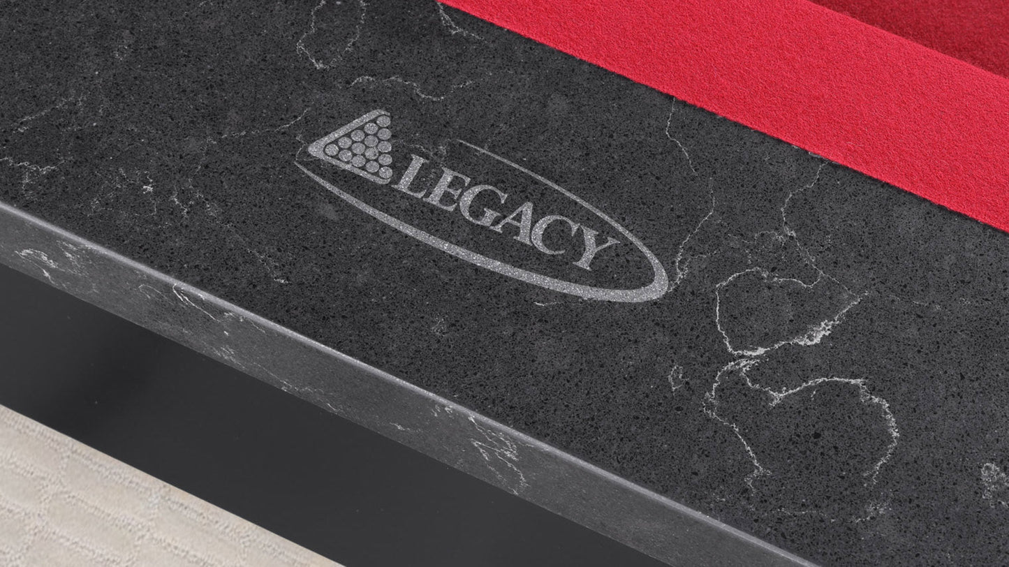 Legacy Billiards Baylor 8 Ft Pool Table with Stone Rails - 88049201