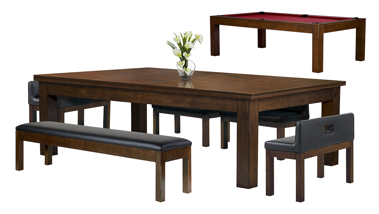 Legacy Billiards Baylor 7 Ft Pool Table Dining Collection - Modern Series - 109062